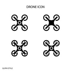 Drone plane icon , technology design , air plane
