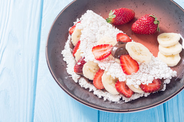 Brazilian breakfast tapioca