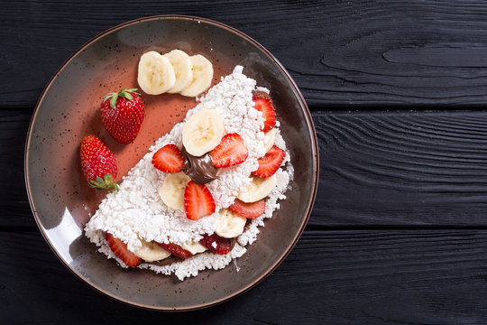 Brazilian breakfast tapioca