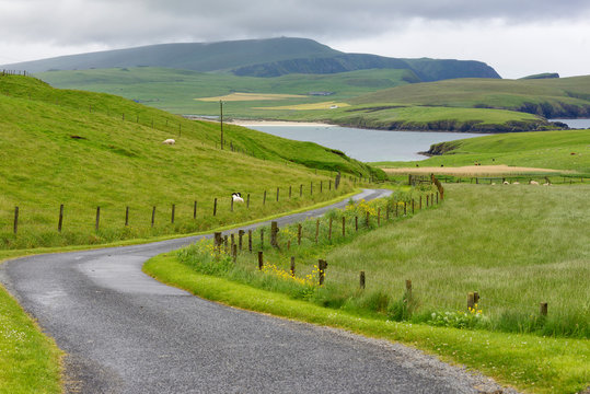 Spiggie on Shetland Islands, United Kingdom