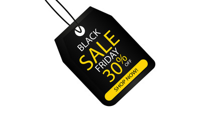 Black Friday Sale Tag