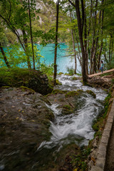 Plitvice lake one of the most famous National Park in Croatia