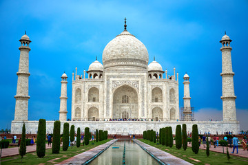 Fototapeta na wymiar Taj Mahal Agra India