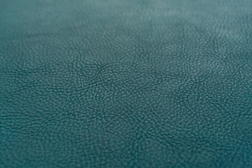 Navy blue color grainy, heavy grain calf cow leather texture and background.