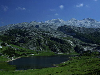 Lago Enol, Asturias, España