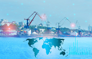 the Internet of things and artificial intelligence to solve logistics problems of loading control...