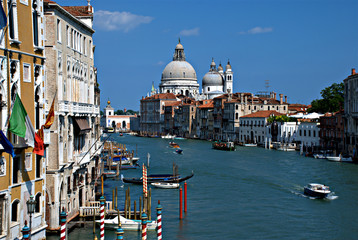Venecia, Santa María de la Salud vista desde el Canal Grande