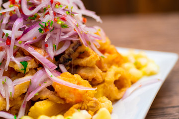 Chicharrón de calamares