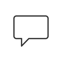 Speech Bubble Chat Icon Vector Illustration
