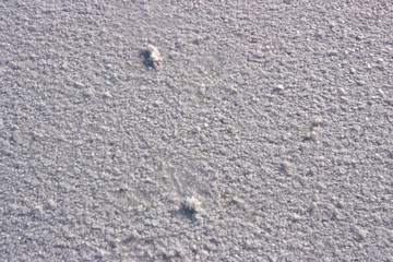 High quality Salt texture of the desert. View from the drone to the salt lake Tuzla, near the Rybakivka resort, in Ukraine.