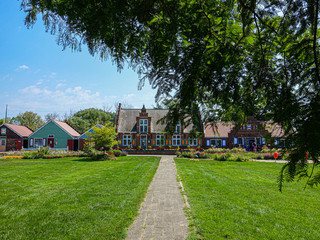 Fototapeta na wymiar Dutch Village Holland Michigan USA