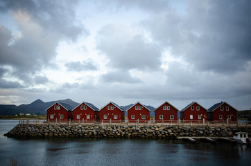 Fototapeta na wymiar Nusfjord