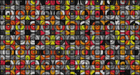 abstract background with squares