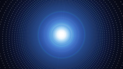 Abstract innovation space travel journey with portal turner connect using Future innovation disruption technology for time and starts galaxy travel portal gateway