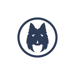 creative fox logo design template