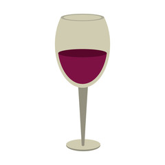 wine of glass icon design