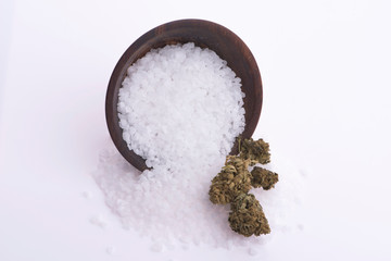 Cannabis salt, marijuana wellness products