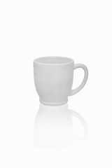 cup isolated on white background