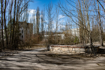 Prypiad city in Chernobyl