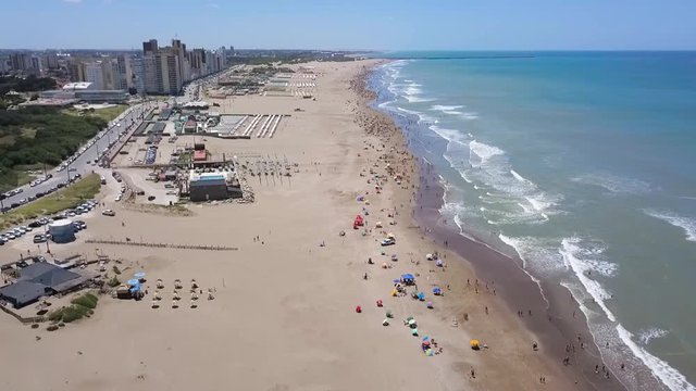 Beach Drone View