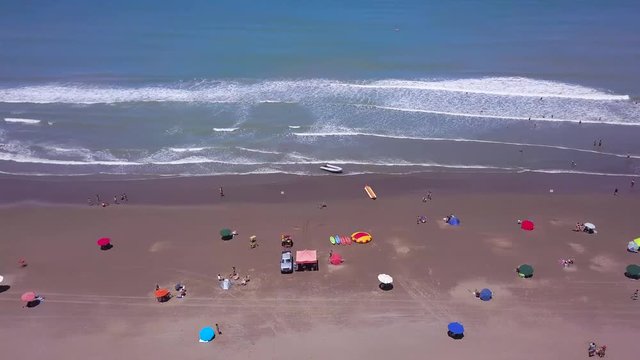 Beach Drone View