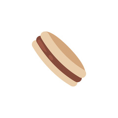 delicious cookies with christmas decoration