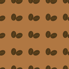 Obraz premium This is seamless pattern of coffee beans.
