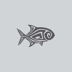 fish Caranx logo