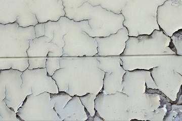 concrete plastered surface, large cracks