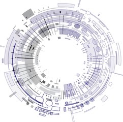 Abstract technology background