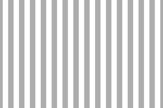 Vector seamless vertical stripes pattern, gray and white. Simple background