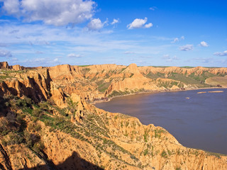 Fototapeta na wymiar Landscapes overlooking the canyon