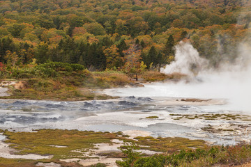 Towada Hachimantai National Park in early autumn