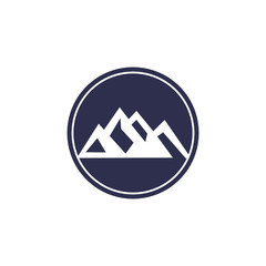 creative mountain  logo vector template