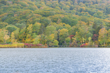 Towada Hachimantai National Park in early autumn