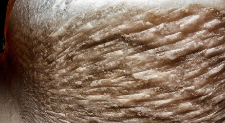 Fototapeta premium The texture of the salt. Salt wall