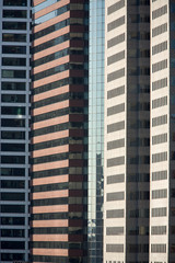 Obraz premium New York City High Rise Office Buildings