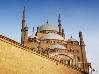 Fototapeta na wymiar Muhammad Ali Mosque in Cairo, Egypt