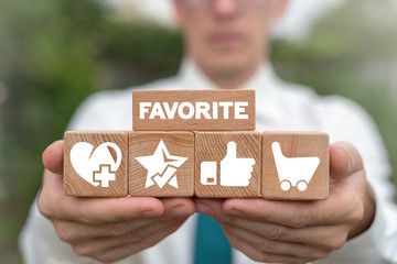 Favorite Star Rank Add Best Business Market Concept.