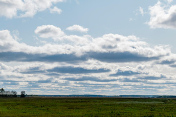 Fototapeta premium Autumn contrast sky