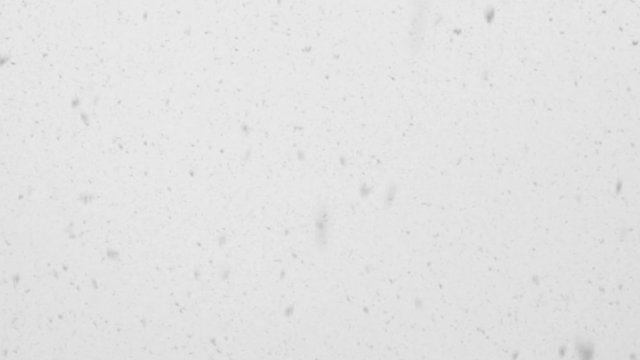 Heavy snowfall in the winter