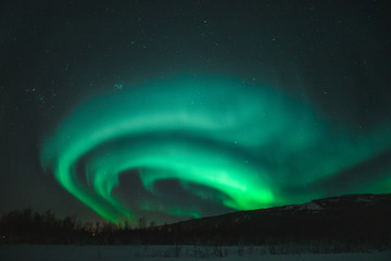 aurora borealis in Norway 