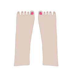 illustration of legs