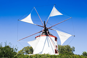 Greek windmill, Gifhorn, Lower Saxony, Germany, Europe