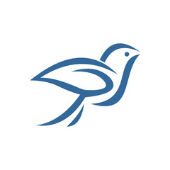 Dove Logo Template vector illustration