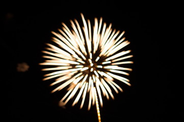 Fototapeta premium fireworks in the sky