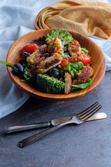 Chicken Cutlet Salad