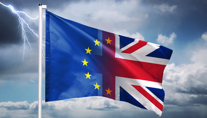 Brexit Konzept - Großbritannien  verlässt die Europäische Union