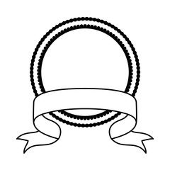 breast cancer campaign ribbon with seal