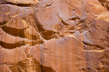Rock Face Background Utah Colors